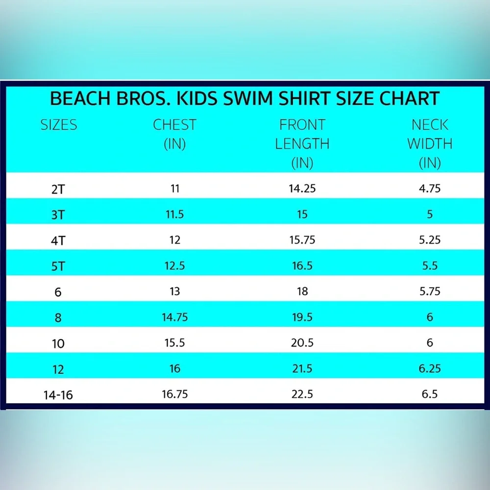 Beach Bros Boy’s Navy Blue Short Sleeve Rash Guard| size: 6 - Picture 3 of 5